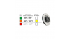 DBA дискови спирачки-ротори 4000 series - Slotted L/R