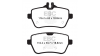Задни спирачни накладки EBC Yellowstuff Street + Track DP42180R