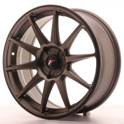 Japan Racing JR11 18x7,5 ET35-40 5H Blank Dark Bro