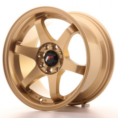 Japan Racing JR3 15x8 ET25 4x100/108 Gold