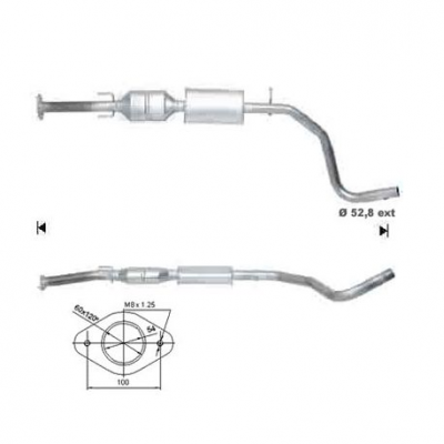 Magnaflow катализатор за FIAT