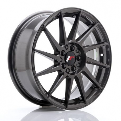 JR Wheels JR22 17x7 ET35 5x100/114 Hyper Gray