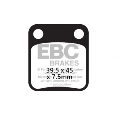 EBC Спирачни накладки Sintered FA054R
