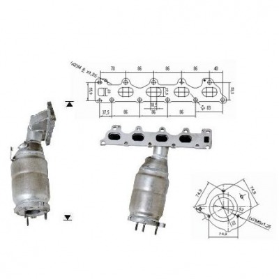 Magnaflow катализатор за OPEL