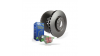 Преден комплект EBC PD01KF1580 - Спирачни дискове Premium OE + накладки Greenstuff