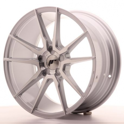 Japan Racing JR21 18x8,5 ET40 5H Blank Silver Mach