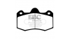 Предни/Задни спирачни накладки EBC Orangestuff FULL RACE DP9036