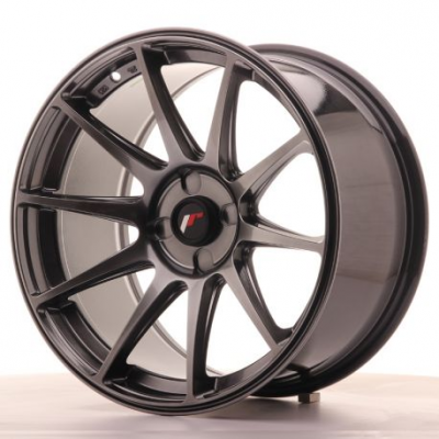 Japan Racing JR11 18x9,5 ET20-30 4H Blank Dark Hyper Black