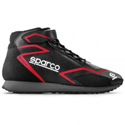Състезателен обувки Sparco SKID+ FIA черно/червен
