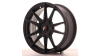 Japan Racing JR21 17x7 ET25-40 Blank Matt Black