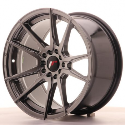 Japan Racing JR21 17x9 ET20 4x100/114 Hyper Black