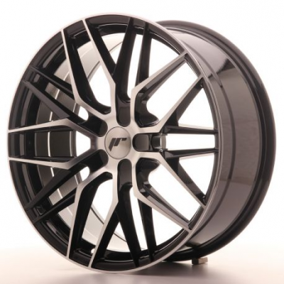 Japan Racing JR28 20x8,5 ET40 5H Blank Black Machined face