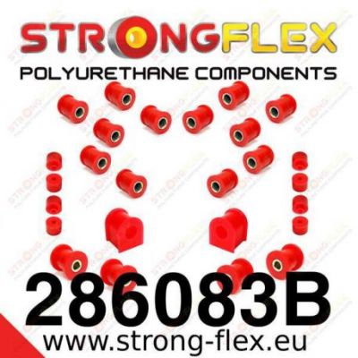 Комплект Тампон на задна надлъжна долна щанга polyurethane Strongflex