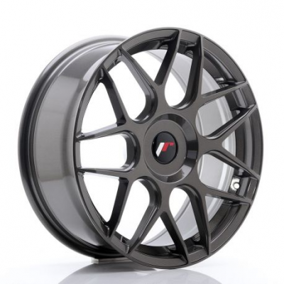 JR Wheels JR18 18x7,5 ET35-40 Blank Hyper Gray