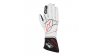 Състезателни ръкавици Alpinestars Tech 1ZX с FIA (външни шевове)бял