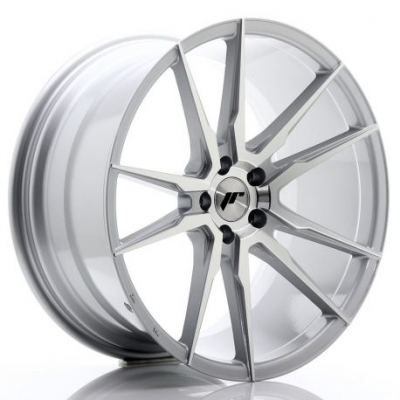 JR Wheels JR21 20x10 ET40 5x112 Silver Machined