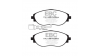 Предни спирачни накладки EBC Yellowstuff Street + Track DP42127R
