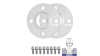 Комплект от 2бр фланци (дистанционни) за Citroen C3 PF1 Restyle - 25mm, 4x108, 65,1