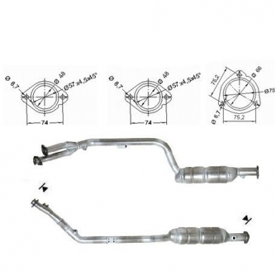 Magnaflow катализатор за MERCEDES