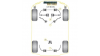 Powerflex Powerflex Комплект тампони ( 2012 - ) Audi A3/S3 MK3 8V (2013-) Multi Link