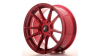 Japan Racing JR21 17x8 ET25-35 Blank Platinium Red