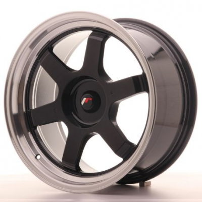 Japan Racing JR12 18x9 ET25-27 Blank Gloss Black