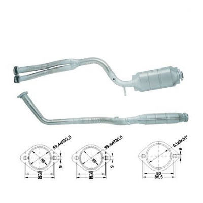 Magnaflow катализатор за MERCEDES