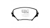 Предни спирачни накладки EBC Greenstuff 6000 DP61402