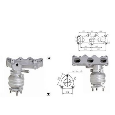 Magnaflow катализатор за MAZDA