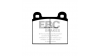 Предни спирачни накладки EBC Yellowstuff Street + Track DP4103R