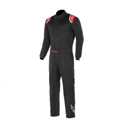 FIA Race suit ALPINESTARS KMX-9 V2 child's Black/Red