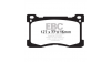 Предни спирачни накладки EBC Yellowstuff Street + Track DP41882R
