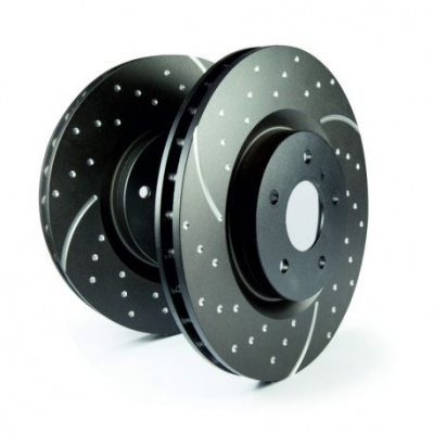 Предни спирачни дискове EBC Turbo Grooved GD7268