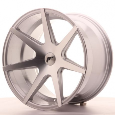 Japan Racing JR20 19x11 ET25-35 5H Blank SilverMac