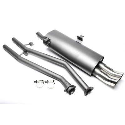 Спортно задно гърне подходящо за BMW Серия 3 E30 Седан, Кабриолет, Туринг