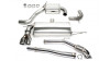 TA Technix Upgrade Kit Downpipe +Stainless Steel System подходящ 2x80mm за Audi A3 8P, VW Golf V+VI