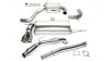 TA Technix Upgrade Kit Downpipe with Cat +Stainless Steel System 2x80mm подходяща за Audi A3 8P, VW Golf V+VI