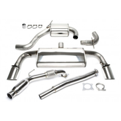 TA Technix Upgrade Kit Downpipe with Cat + Duplex Stainless Steel System 1x100mm подходяща за VW Golf VI
