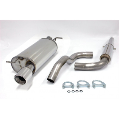 TA Technix изпускателна система от неръждаема стомана 1x100mm подходяща само за Audi TT Coupe/Roadster 2-WD Тип 8N